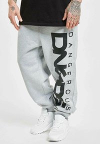 Dangerous DNGRS HERREN CLASSIC - Treniņtērpa apakšdaļas - grey melange
