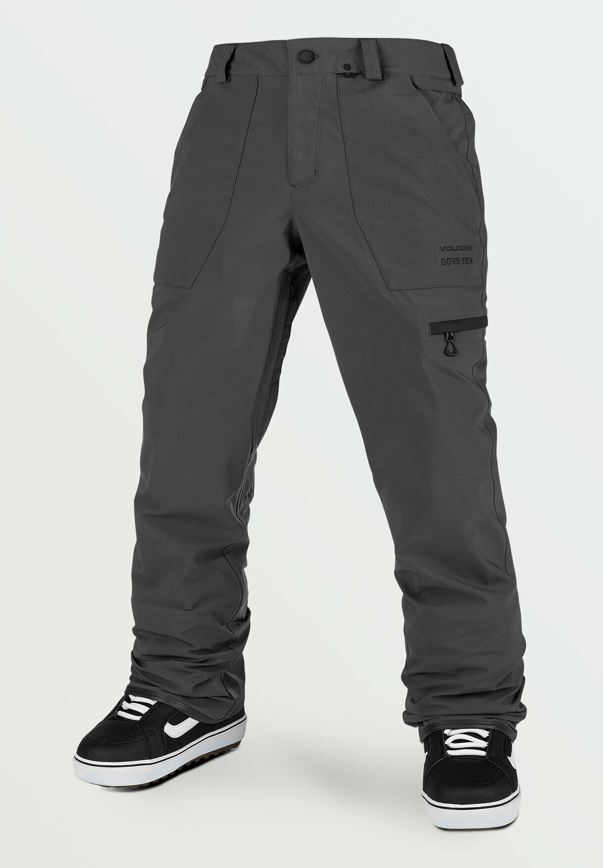 Volcom STRETCH GORE-TEX PANT - Pantaloni da neve - dark_grey/grigio -  Zalando.it