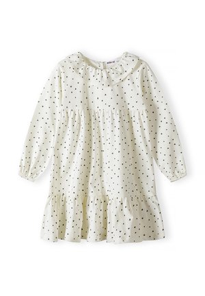 HEART TIERED - Džersejové šaty - cream