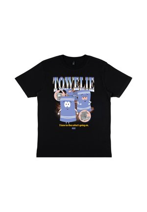 Henry Tiger, SOUTH PARK NO IDEA WHATS GOING ON - Print T-shirt - black
