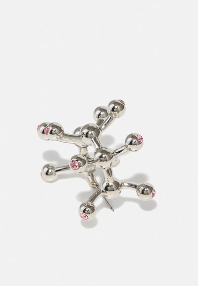 Lorette Colé Duprat CHROMO EARRING UNISEX - Pendientes - silver-coloured