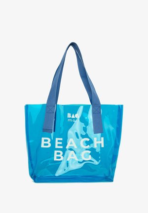 BEACH BAG PRINTED SHOULDER BAG - Accesoriu plajă - blau