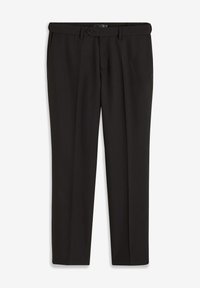 bonprix REGULAR FIT BAUKASTEN BUSINESS STRAIGHT - Chino - black