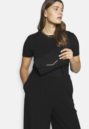 STITCHED BAR - Clutch - black
