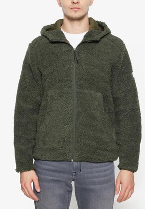 ARTHUR - Fleecejacke - full green