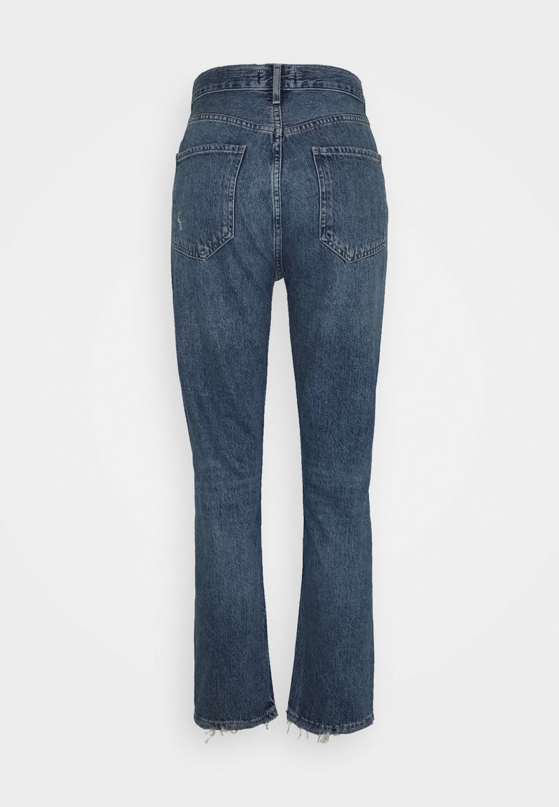 Damen Kleider | Agolde RILEY Jeans Straight Leg frequency/blue denim - LU53863 Damen Kleider | Agolde RILEY Jeans Straight Leg frequency/blue denim - LU53863