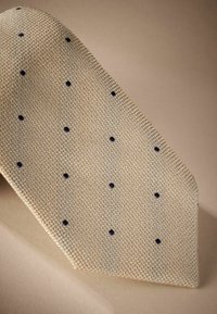 Next SIGNATURE MADE IN ITALY - Cravatta - neutral brown navy blue