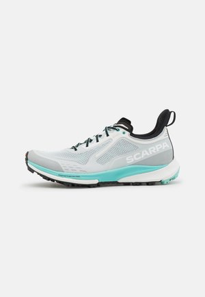 GOLDEN GATE KIMA RT - Zapatillas de trail running - lightgray/aruba blue