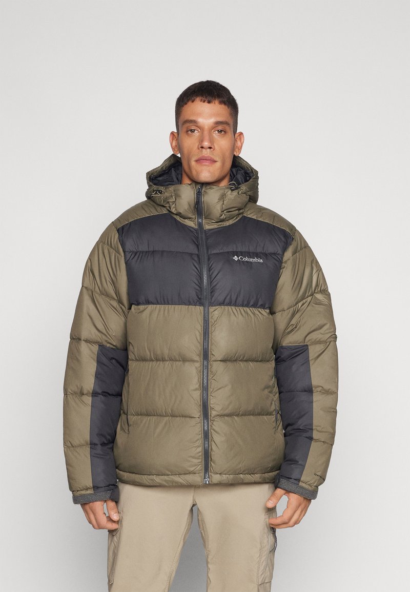 Columbia PIKE LAKE™ HOODED - Giacca invernale - stone green/shark