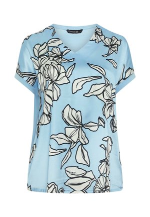 Evans, PLUS SIZE CASUAL TOPS. - Camicetta - baby blue