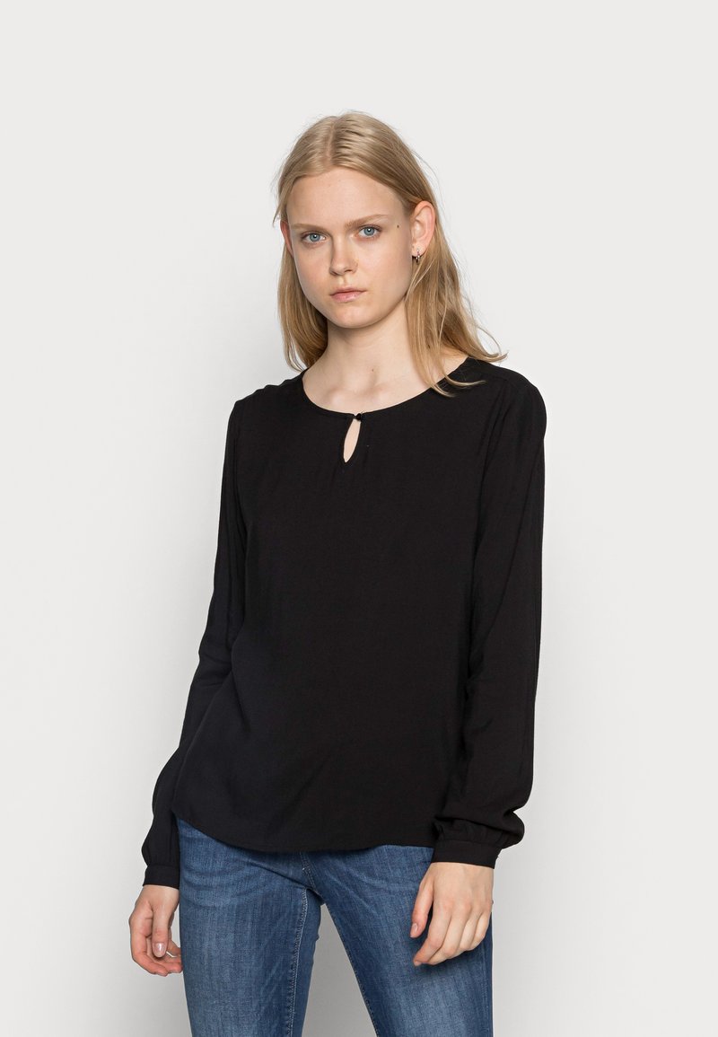 ICHI IHMAJA LS - Bluse - black