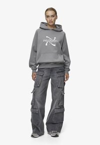Pegador KLARIA - Felpa - washed deep grey