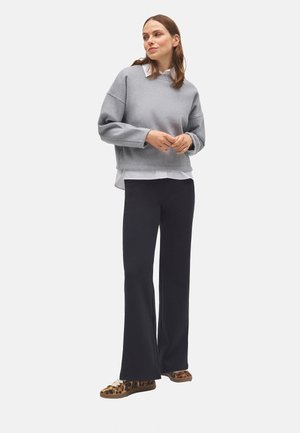 FLARE AFELPADOS COMFY - Leggings - black
