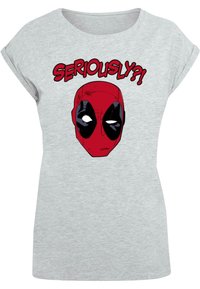 ABSOLUTE CULT DEADPOOL  SERIOUSLY  - T-shirts med print - heather grey