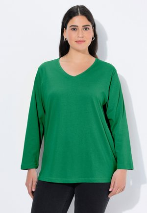 Langarmshirt - emerald green