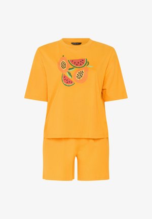 Yours Clothing, WOMEN'S SHORTS CO-ORDS - Shorts - orange