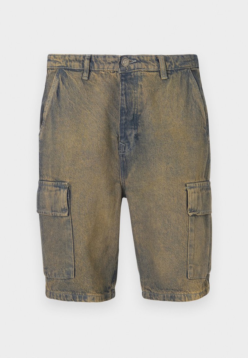 Brave Soul Jeansshort donkerblauw