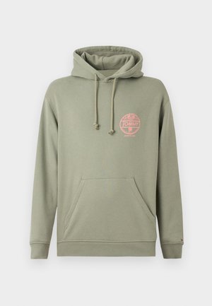 NOVELTY GRAPHIC HOODIE - Sportinis megztinis - utility sage