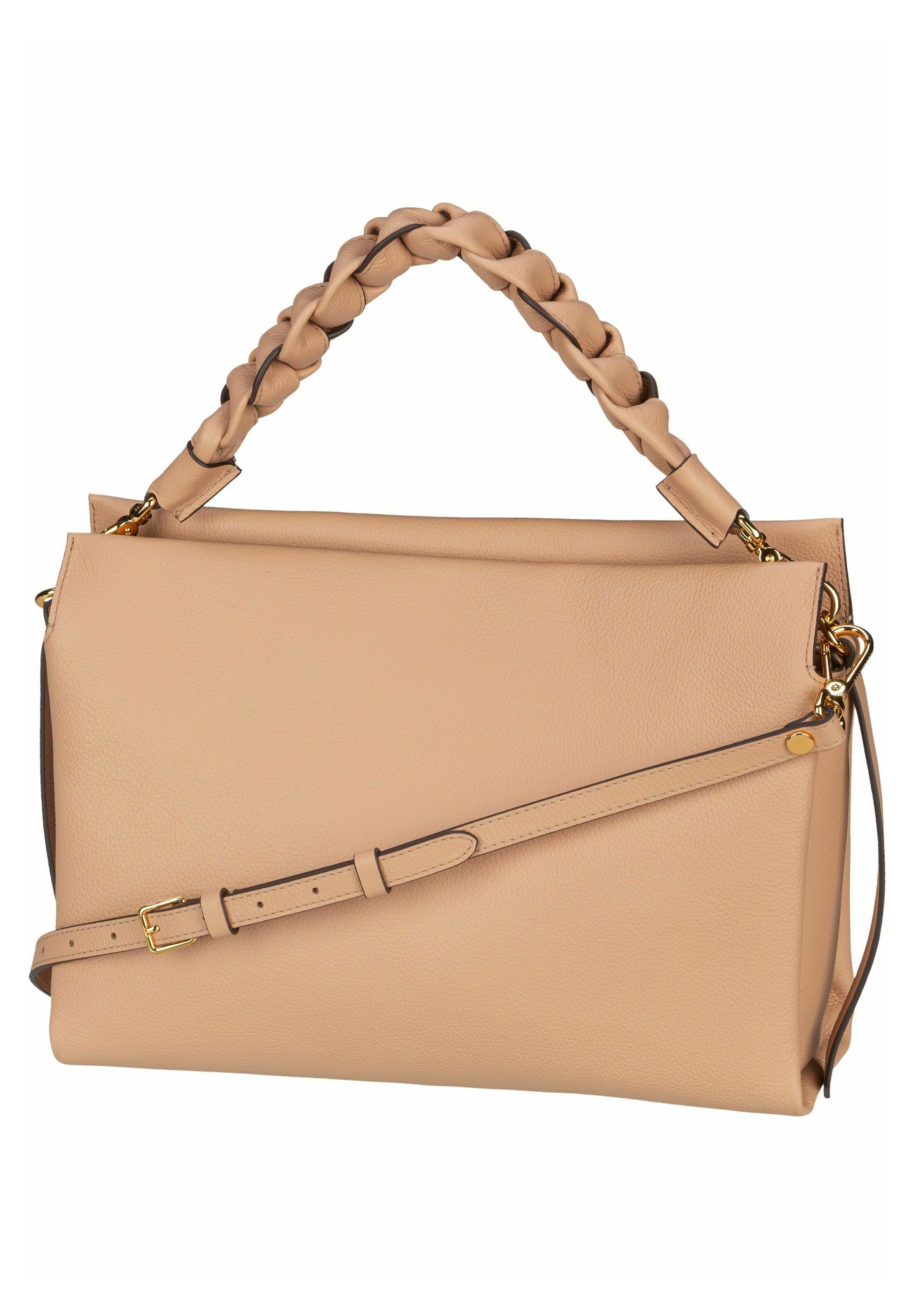 Coccinelle BOHEME GRANA DOUBLE - Handtas - toasted bark/beige mêleerd -  Zalando.nl