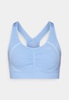 RUSH SEAMLESS BRA - Sportovní podprsenky se střední oporou - soft blue melange