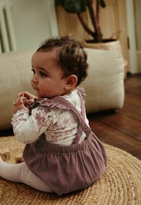 Next BLOOMER SET REGULAR FIT - Tops ar garām piedurknēm - pink floral