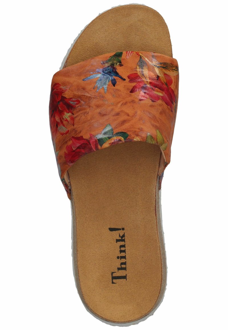 Damen Sneaker | Think Pantolette flach orange - AZ78176 Damen Sneaker | Think Pantolette flach orange - AZ78176