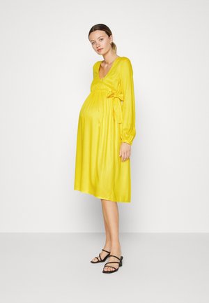 MAMALICIOUS MLRAMONE TESS MIDI DRESS  - Hverdagskjole - yellow