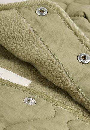 Next REGULAR FIT QUILTED - Zimski plašč - khaki green