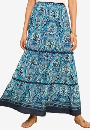 Love & Roses TIERED  DETAIL  - REGULAR FIT - A-linjainen hame - navy blue