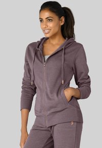 Bench - Zip-up sweatshirt - mauve-meliert Thumbnail Image 1