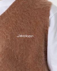 Jacker GRAND SLEEVELESS UNISEX - Striktrøje - brown
