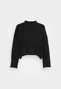 OPUS Stickad tröja - black