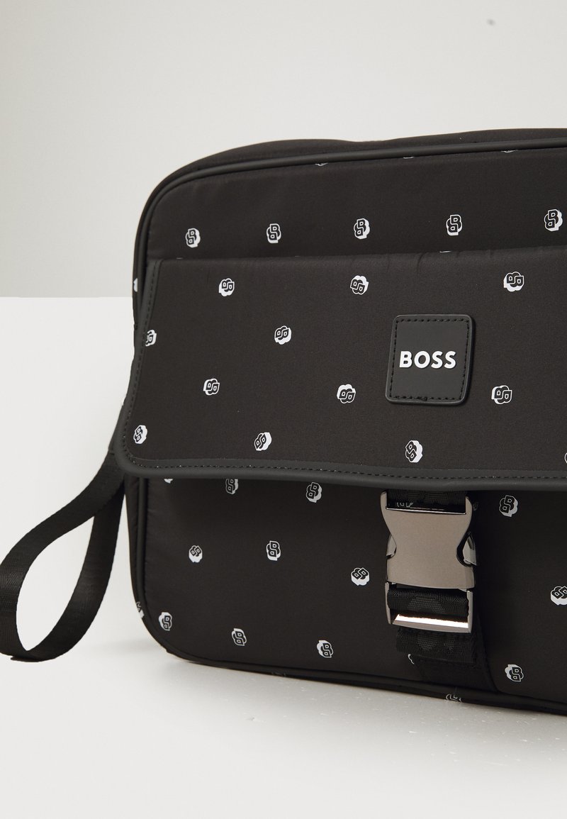 BOSS Kidswear CHANGING BAG UNISEX - Baby changing bag - black 