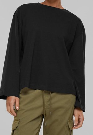 Langarmshirt - black