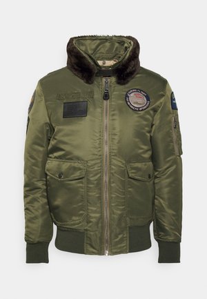 Schott OHARAVINTRS - Veste mi-saison - army kaki
