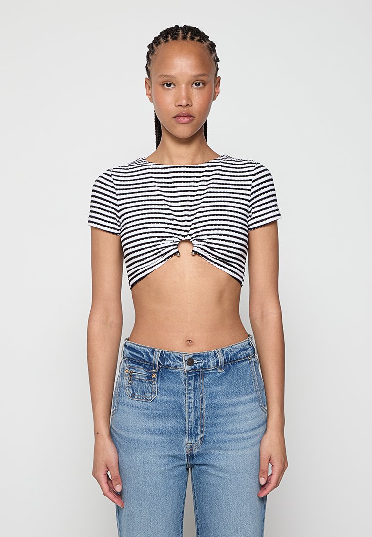 Seafolly T-shirt print zwart