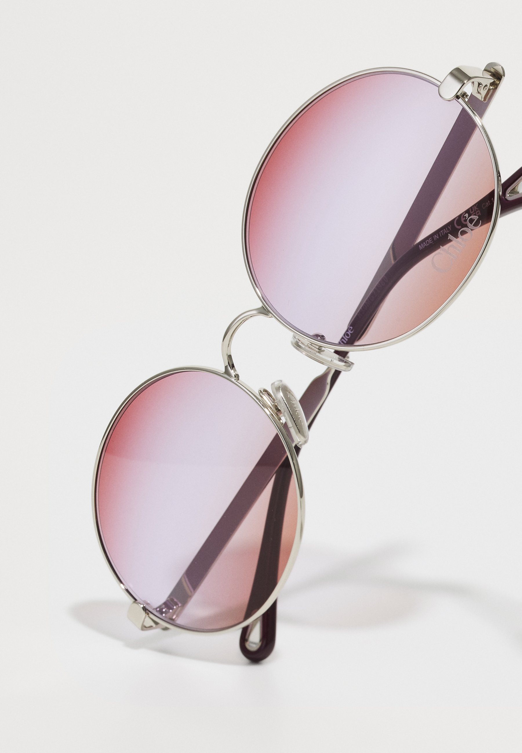 CHLOÉ Sunglasses - silver-coloured/red/silver-coloured - Zalando.ie