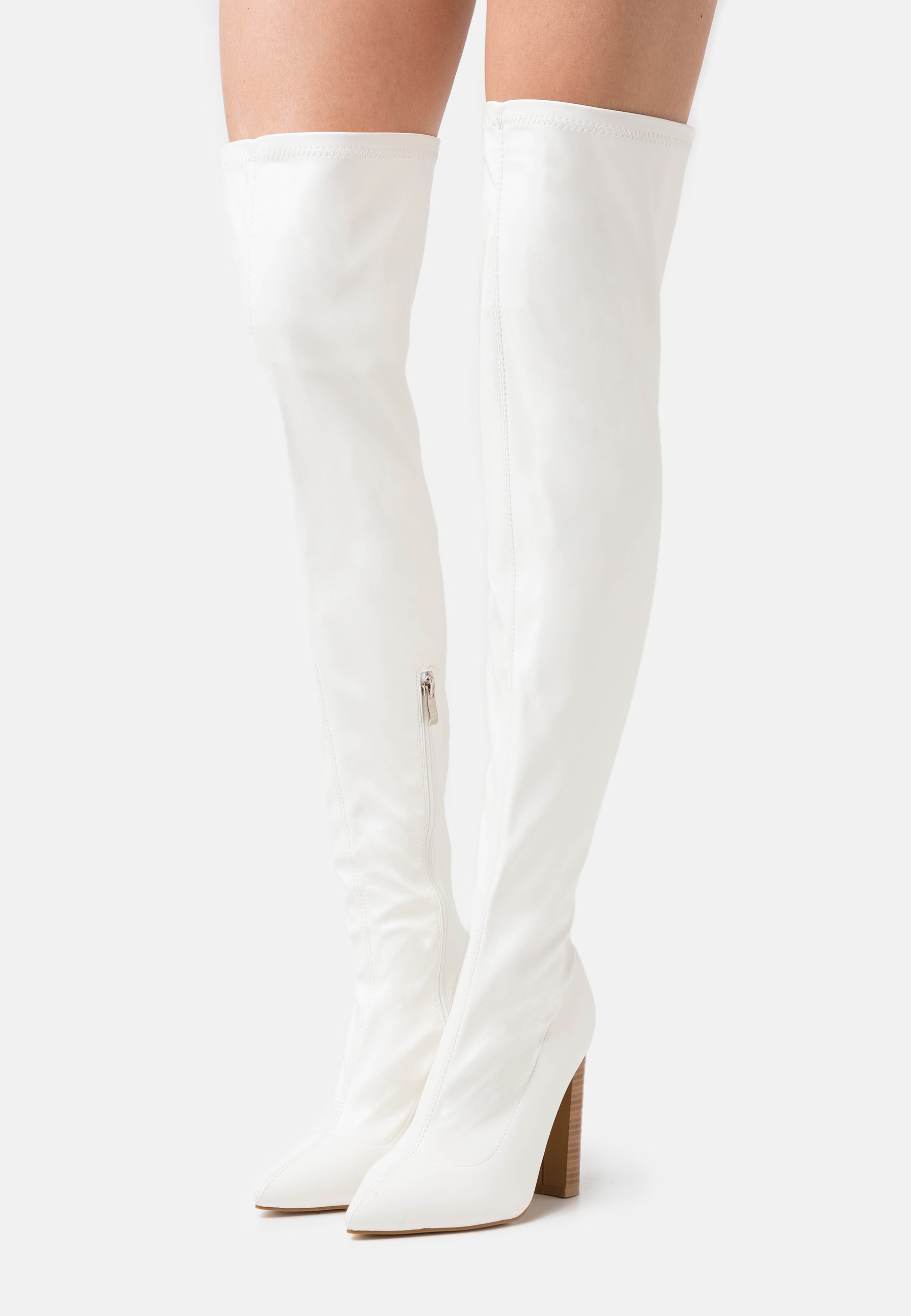 RAID Wide Fit JACQUIE - Botas mosqueteras - white/blanco - Zalando.es