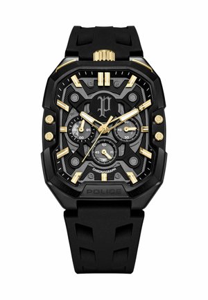 QUARZUHR BULLHEAD - Chronograph - schwarz   gold
