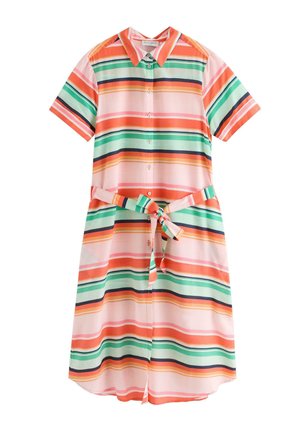 Lindex, LINDEX SHORT-SLEEVED MIDI DRESS LINDEX - Blusenkleid - light pink