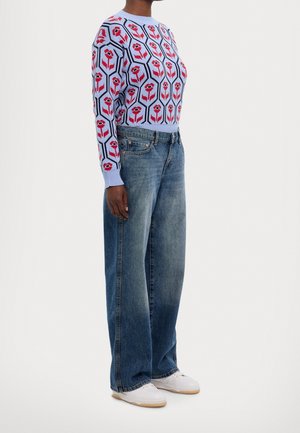 Jean droit - blue denim