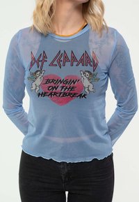 Paradiso Clothing DEF LEPPARD BRINGIN ON THE HEARTBREAK - Long sleeved top - blue