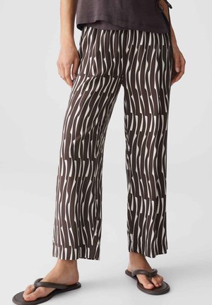 OPUS WIDE FIT HIGH RISE - Pantaloni - affogato