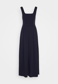 WAL G. RAIN WIDE LEG PLEAT - Mono - navy blue