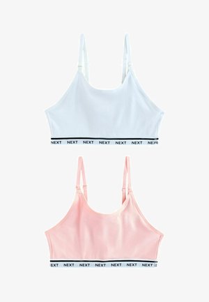 MATERNITY CROP TWO PACK - Biustjė - pink white