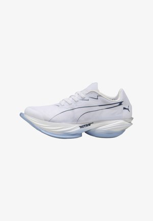 Puma, FAST-R NITRO™ ELITE 3 LAUFSCHUHE - Laufschuh Straße - white-chambray blue