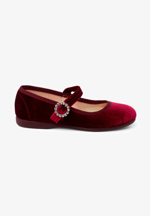 MERCEDITAS HEBILLA JOYA – Lauflernschuh – burdeos
