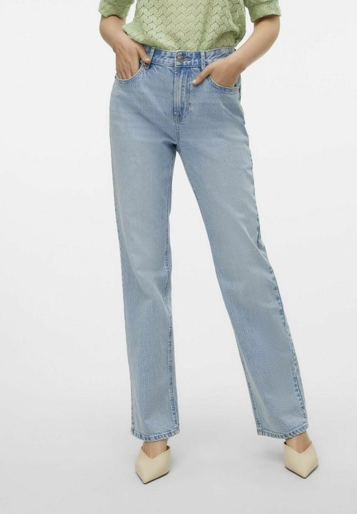 VERO MODA DAM JEANS VMTESSA - Medium blue denim