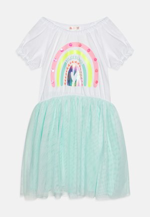 Billieblush SHORT SLEEVED DRESS - Robe en jersey - white