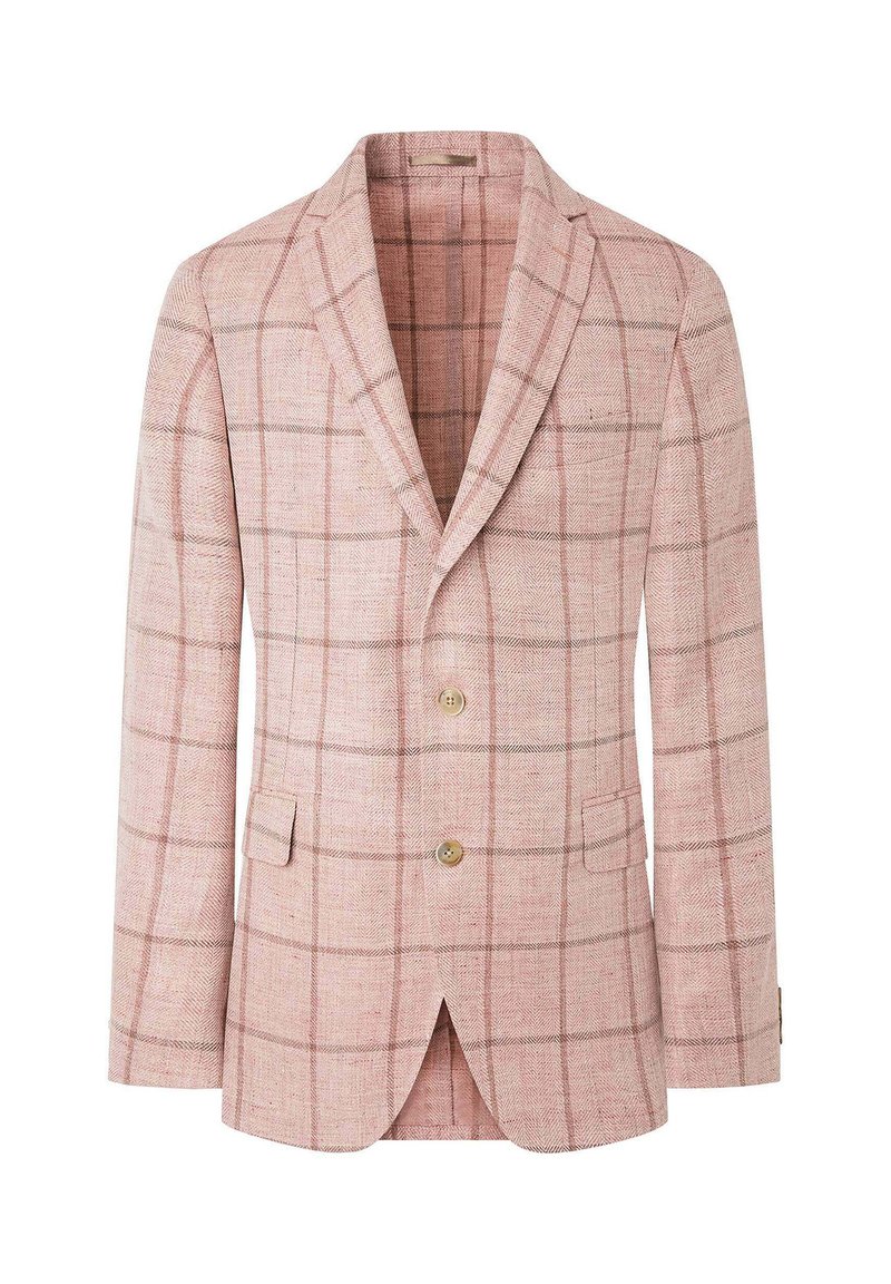 Hackett London Blazer donkerroze